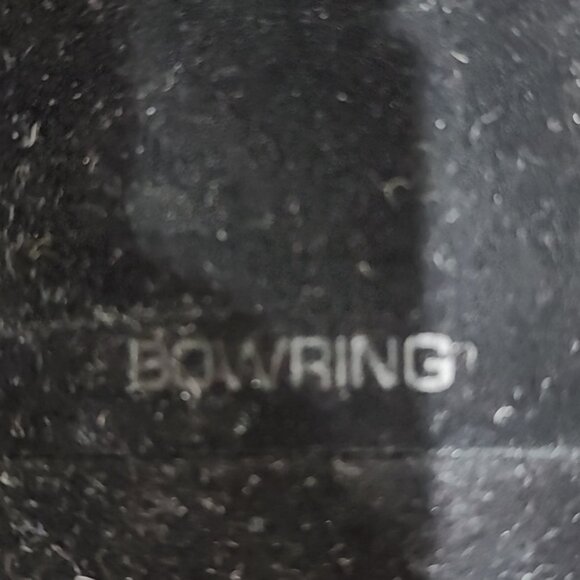 Vintage Bowring Picture Photo Frame Black And Clear Gemstones - Picture 4 of 5